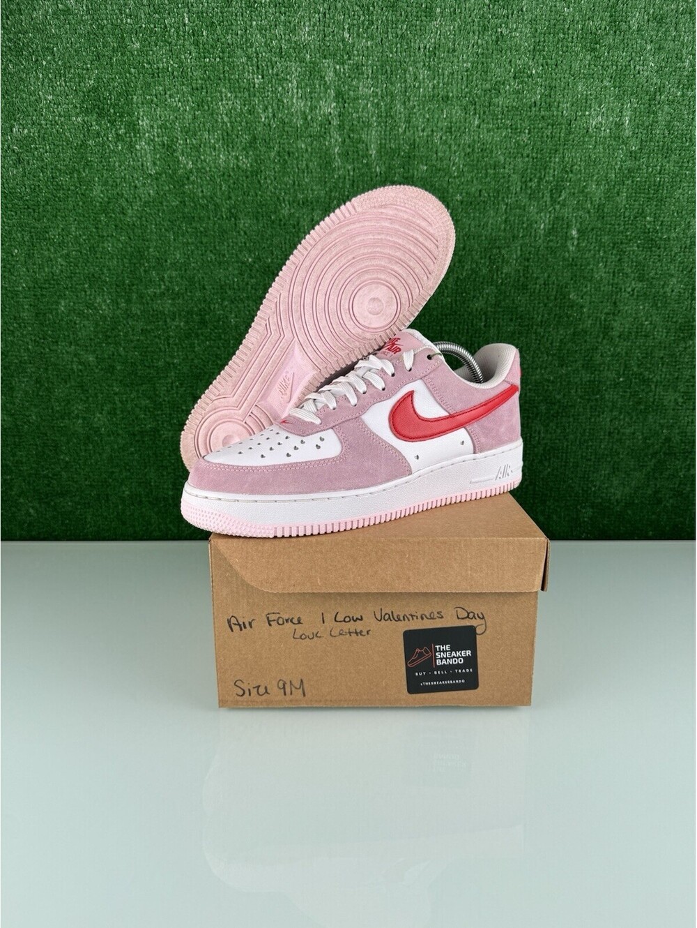 Size 9 Nike Air Force 1 '07 Low Valentine’s Day Love Letter